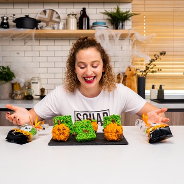 Halloween Tricks and Rice Krispies Treats