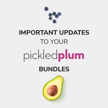 Updates to Your Pickled Plum Recipe Bundles