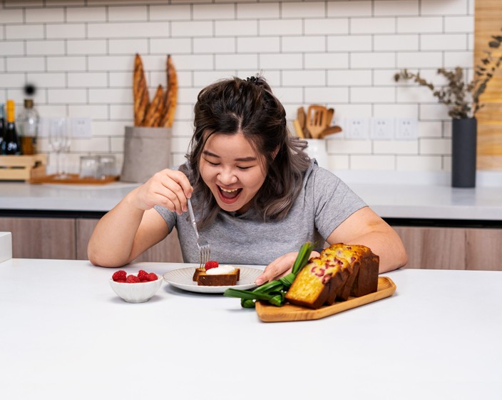 Mums, Grandmothers, and Pandan Raspberry Cake