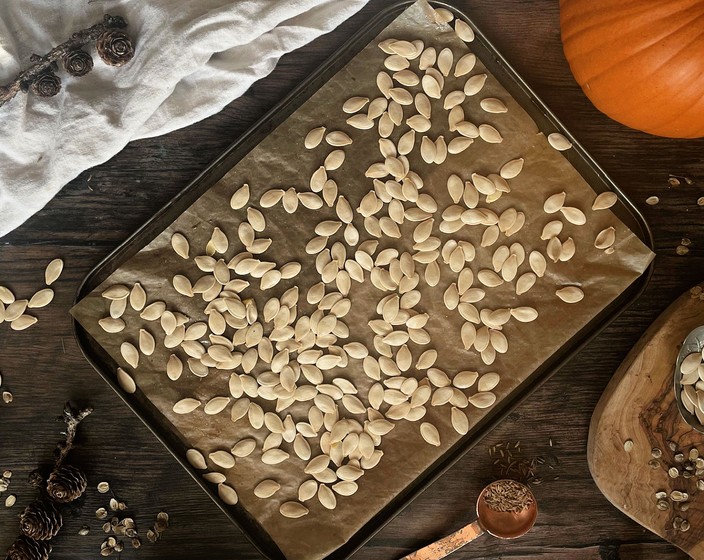 How To Roast Pumpkin Seeds - Don't Waste Any Pumpkin This October