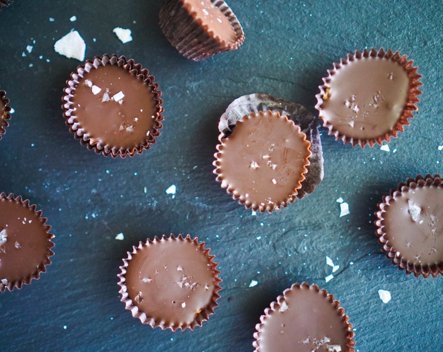 step 10 Sprinkle with Sea Salt Flakes (to taste). Refrigerate for 20-30 minutes until hardened.