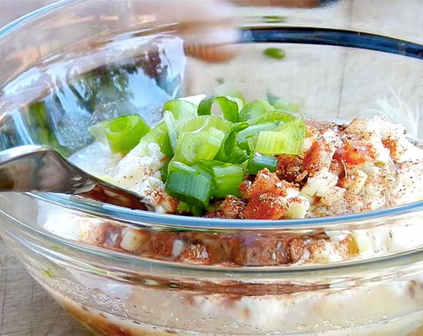 step 3 Put plastic wrap over the bowl and place the aioli in the refrigerator until required.