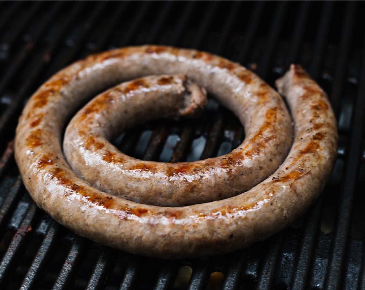 step 12 About 20 minutes before the maize meal and relish are done, grill the Boerewors Sausage (2.2 lb) over a medium-high heat for about 20 minutes, turning often.