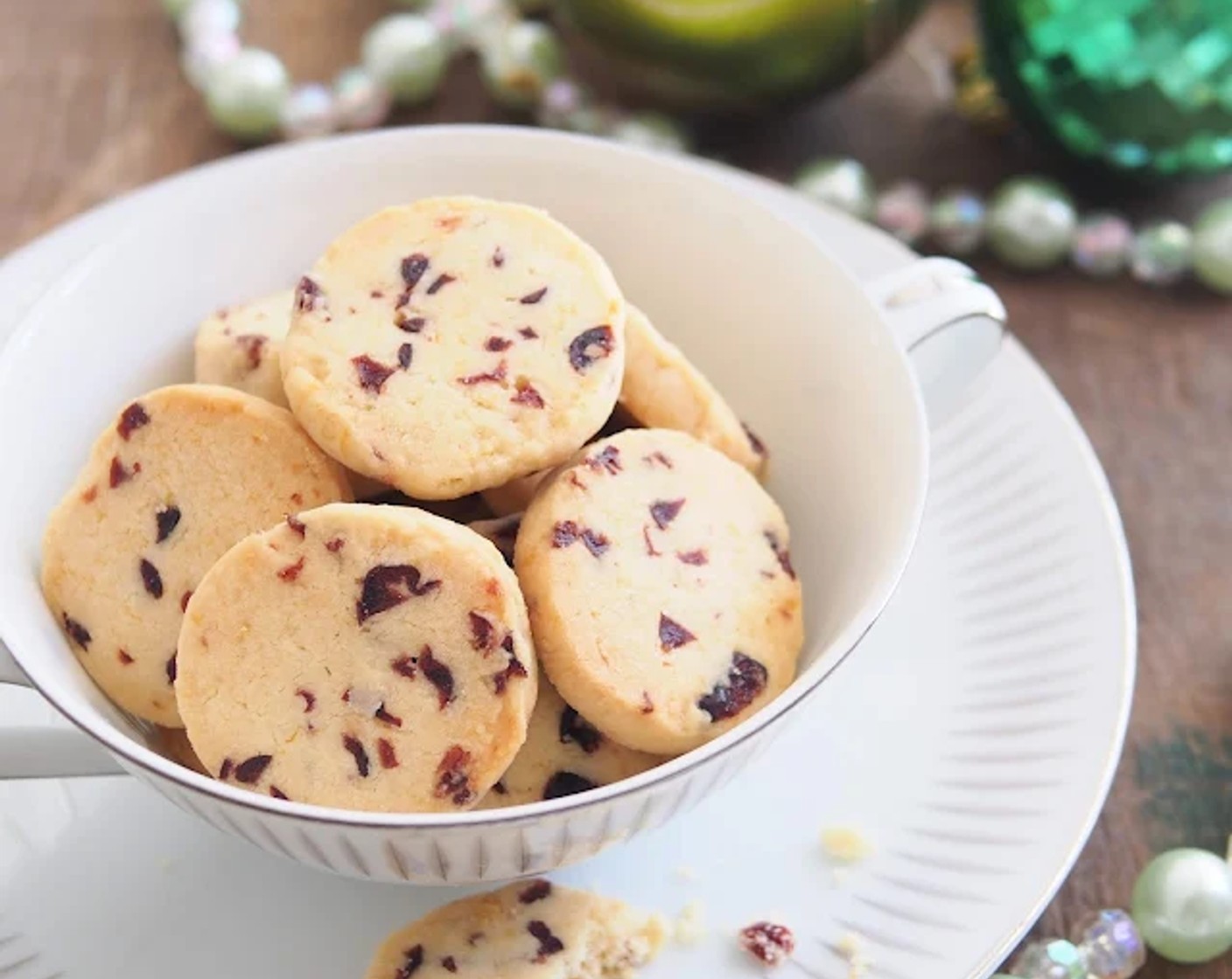 Cranberry Lemon Shortbread