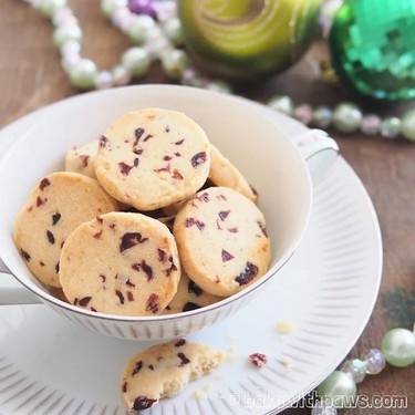 Cranberry Lemon Shortbread Recipe | SideChef