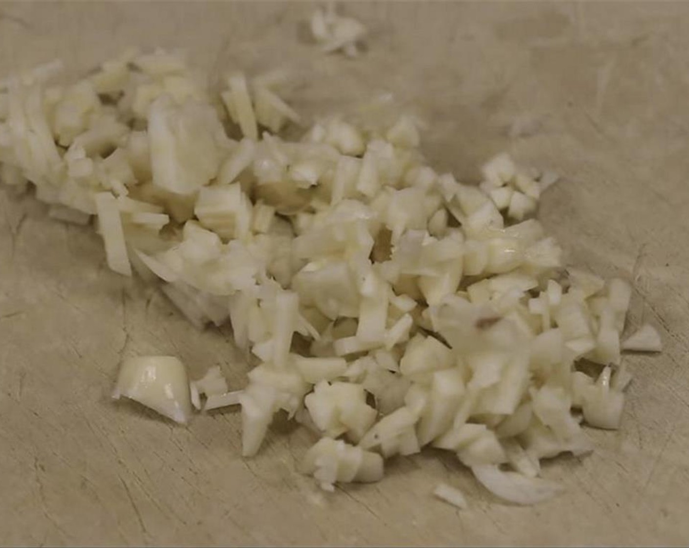 step 4 Mince the Garlic (4 cloves).