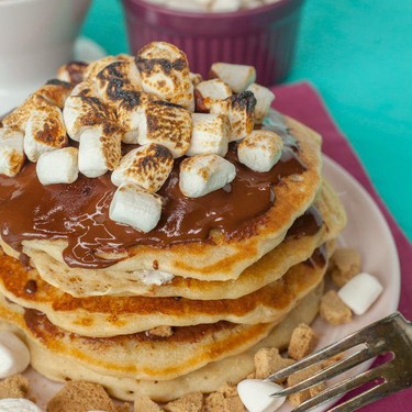 Vegan S'mores Pancake Recipe | SideChef