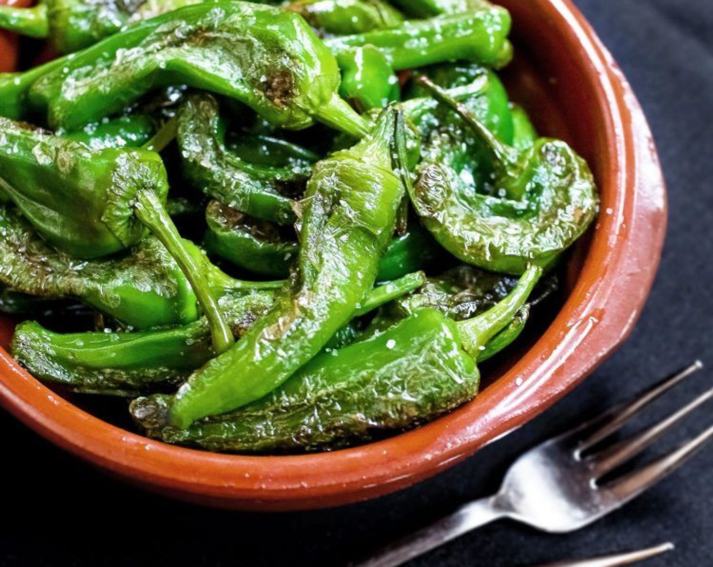 Tapas-Style Blistered Green Peppers