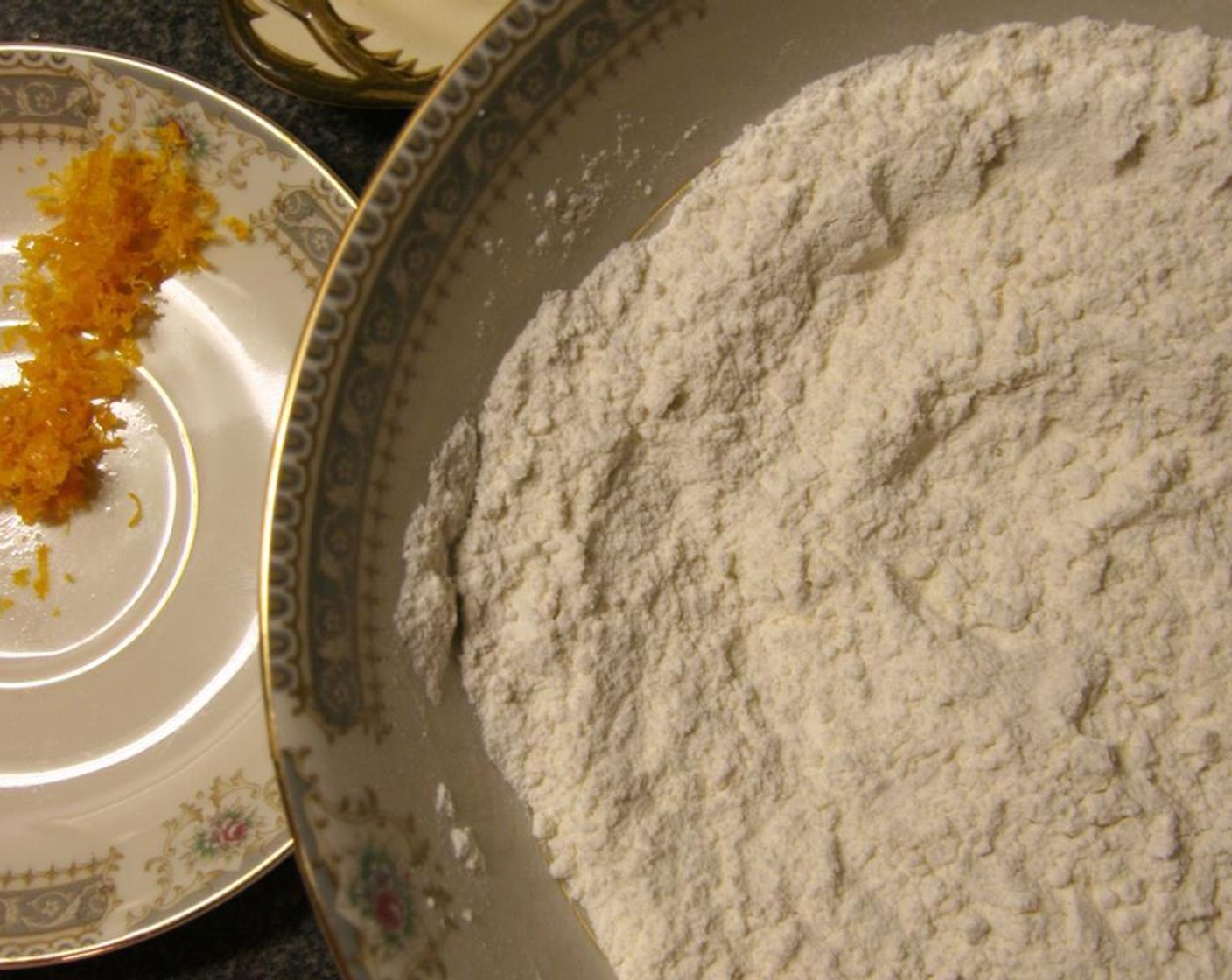 step 2 Whisk the All-Purpose Flour (1 cup), Salt (1/4 tsp) and Baking Powder (1 tsp) into a bowl.