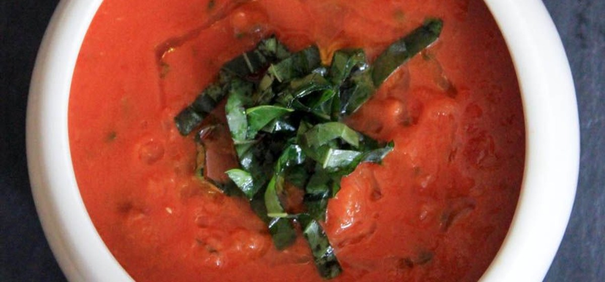 Roasted Tomato Basil Soup Recipe | SideChef