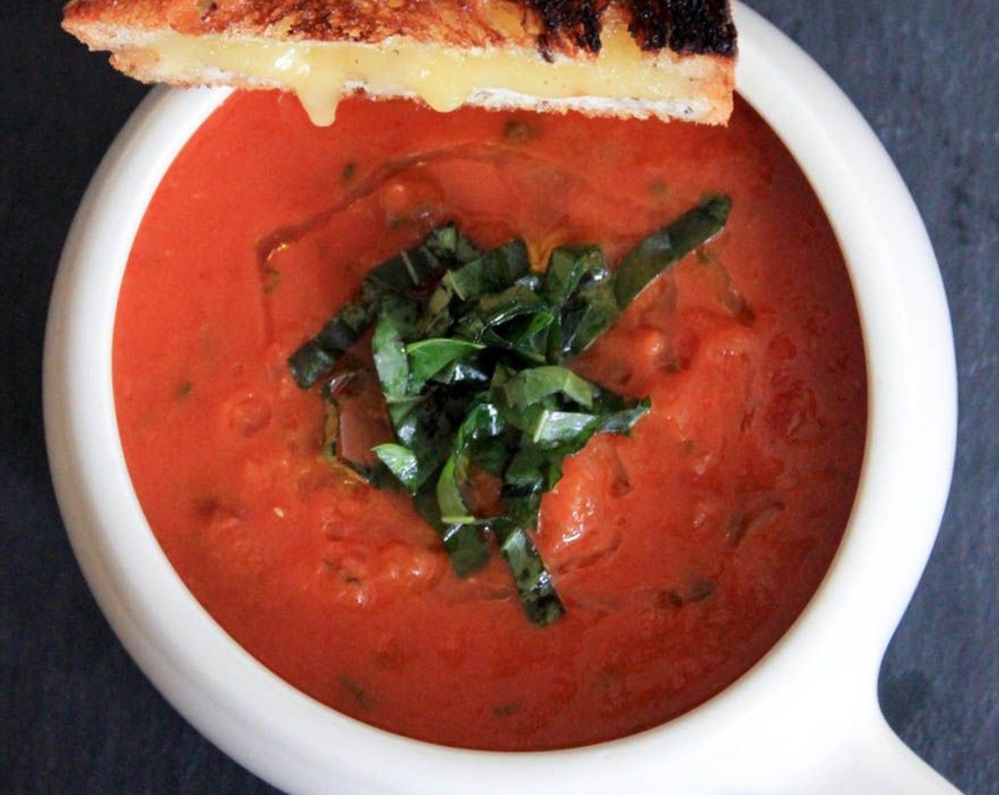 Roasted Tomato Basil Soup