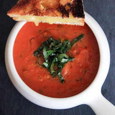 Roasted Tomato Basil Soup Recipe | SideChef