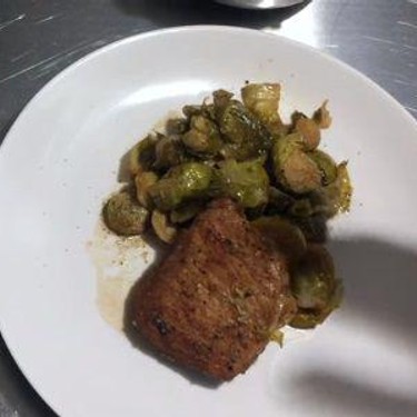 Pork Chops and Brussels Sprouts Recipe | SideChef