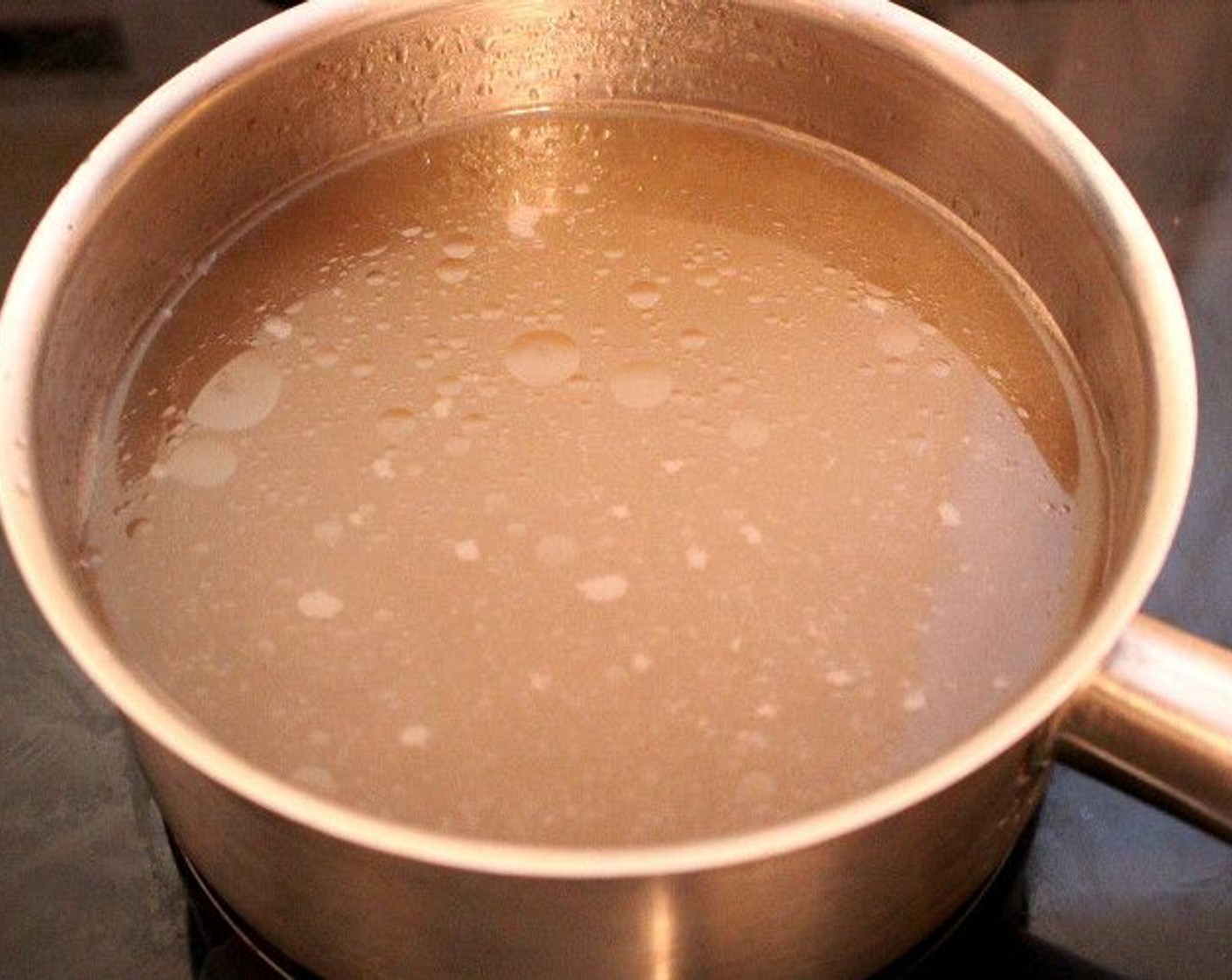 step 2 Simmer Pork Belly (1 slab) very slowly until very tender, but not falling apart. Remove from the stock, then strain the stock and save it for a noodle soup or pork sauce.