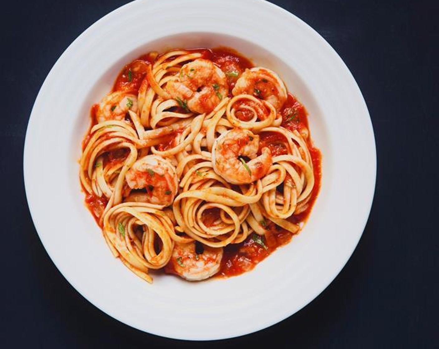 Linguine Shrimp Fra Diavolo