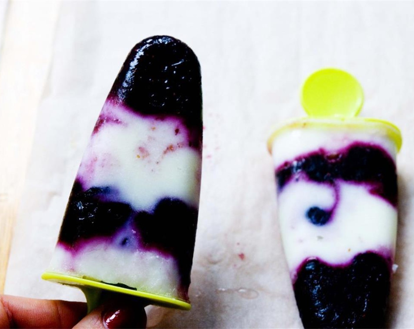 step 6 When craving something sweet but healthy, take your popsicles out of the freezer and enjoy!