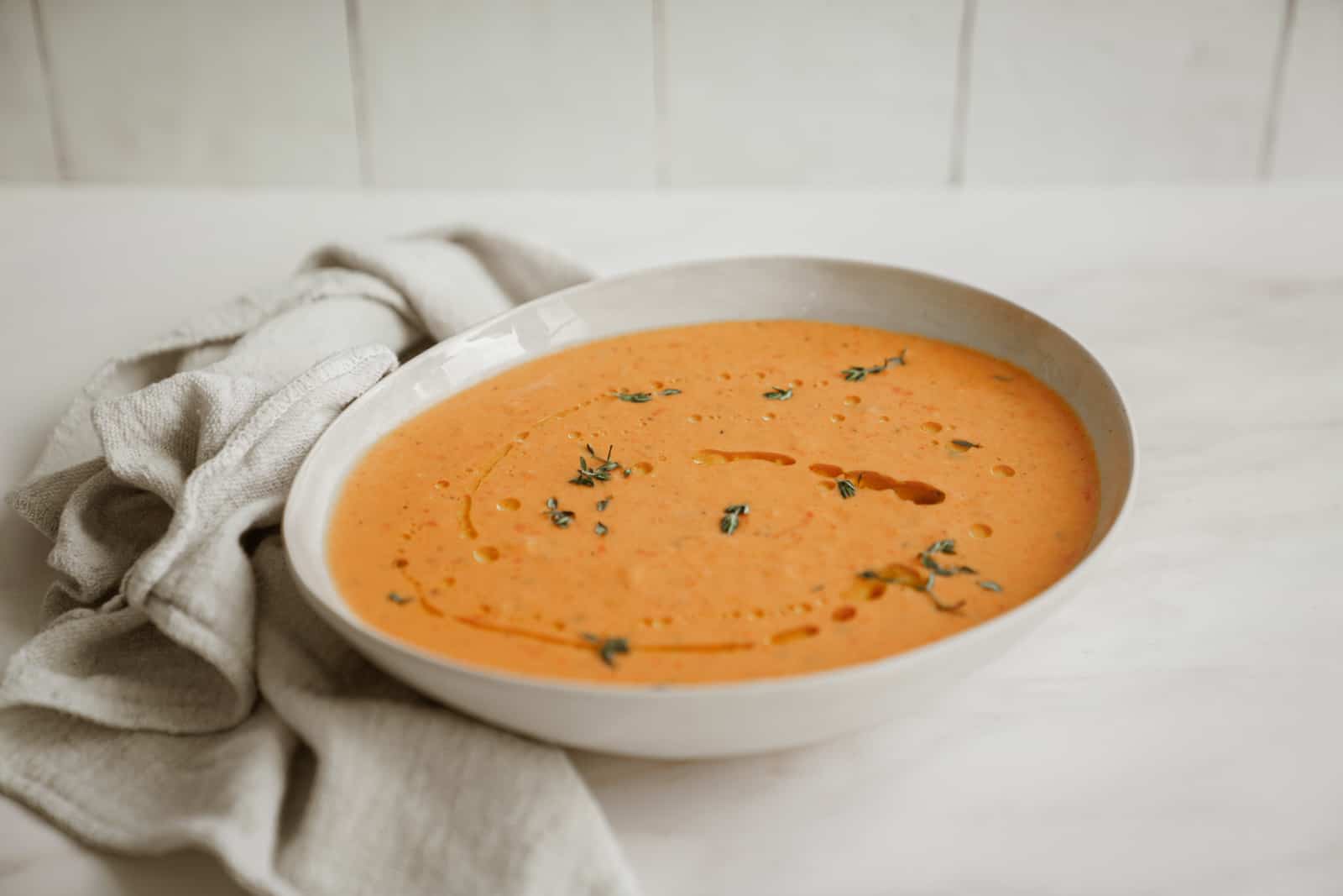 Sheet Pan Roasted Red Pepper and Tomato Soup Recipe SideChef