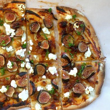 Fig and Goat Cheese Flammekueche Recipe | SideChef