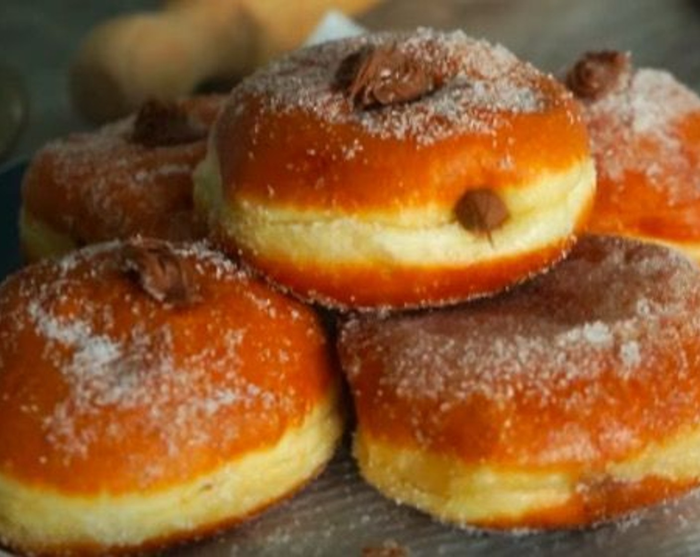 Bomboloni (Homemade Nutella Donuts)