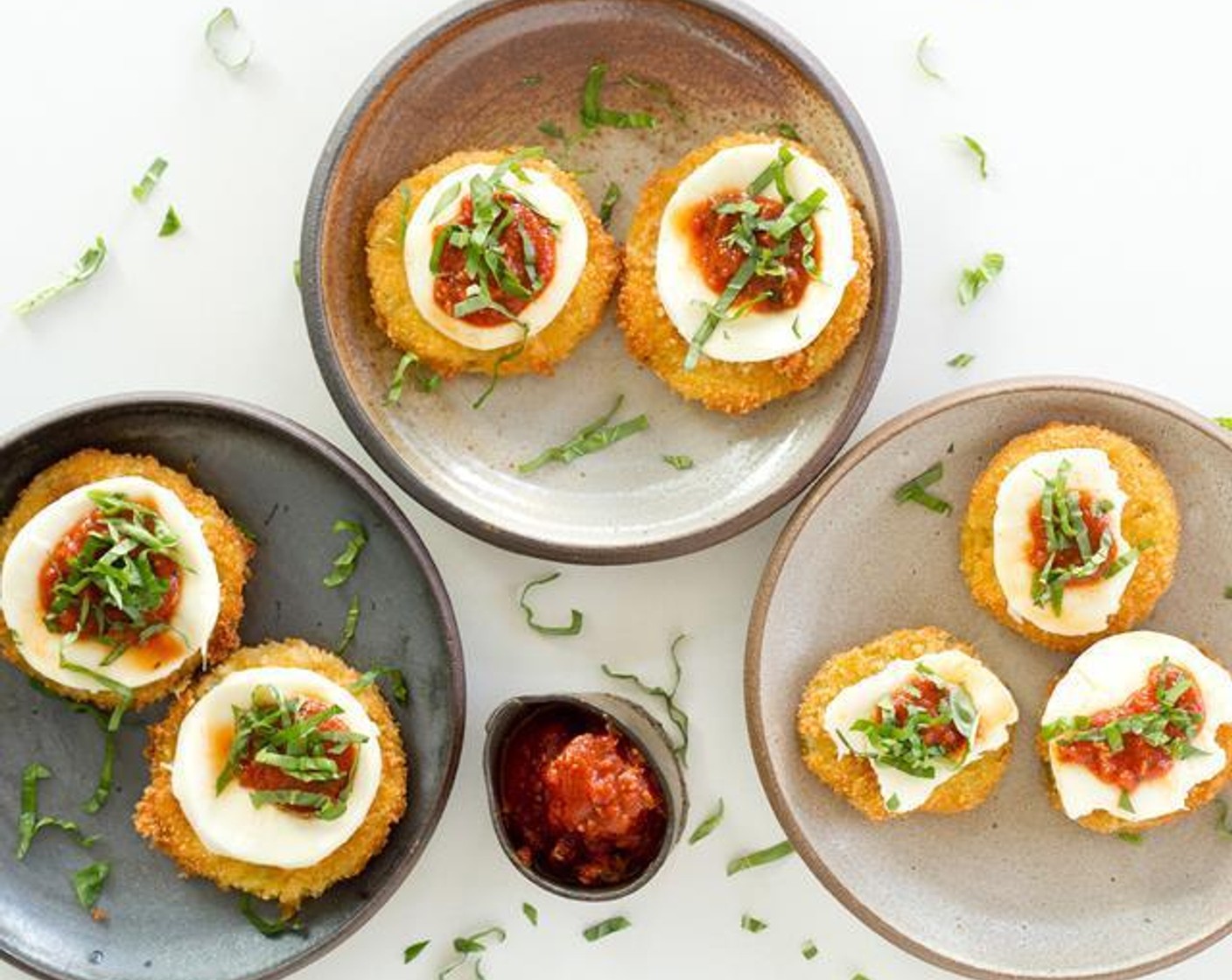 Fried Green Tomato Caprese