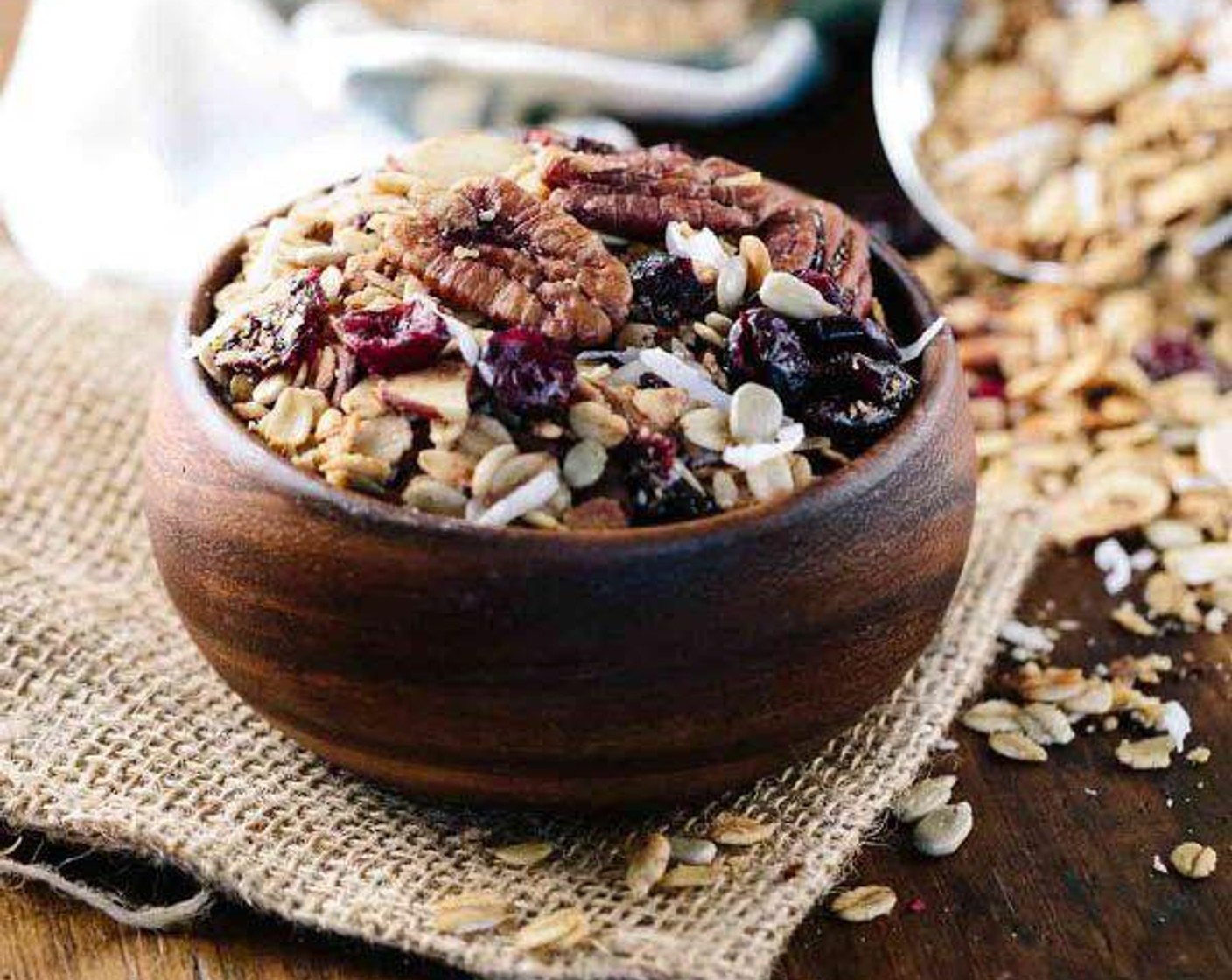 Spiced Slow Cooker Granola with Fruit and Nuts