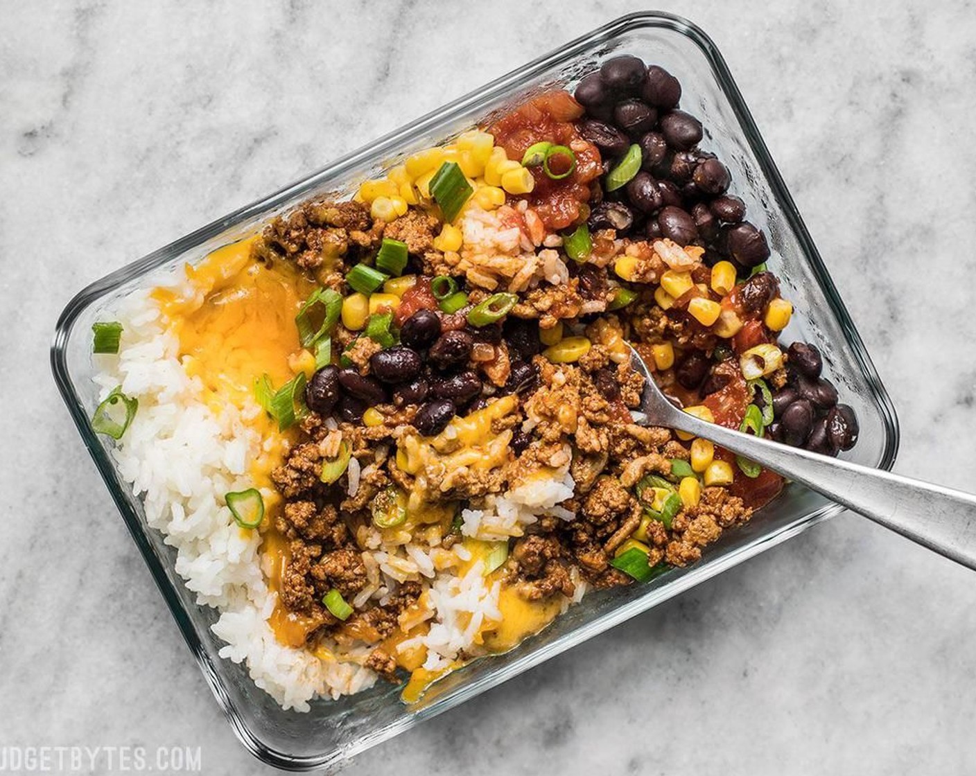 Easiest Burrito Bowl Meal Prep