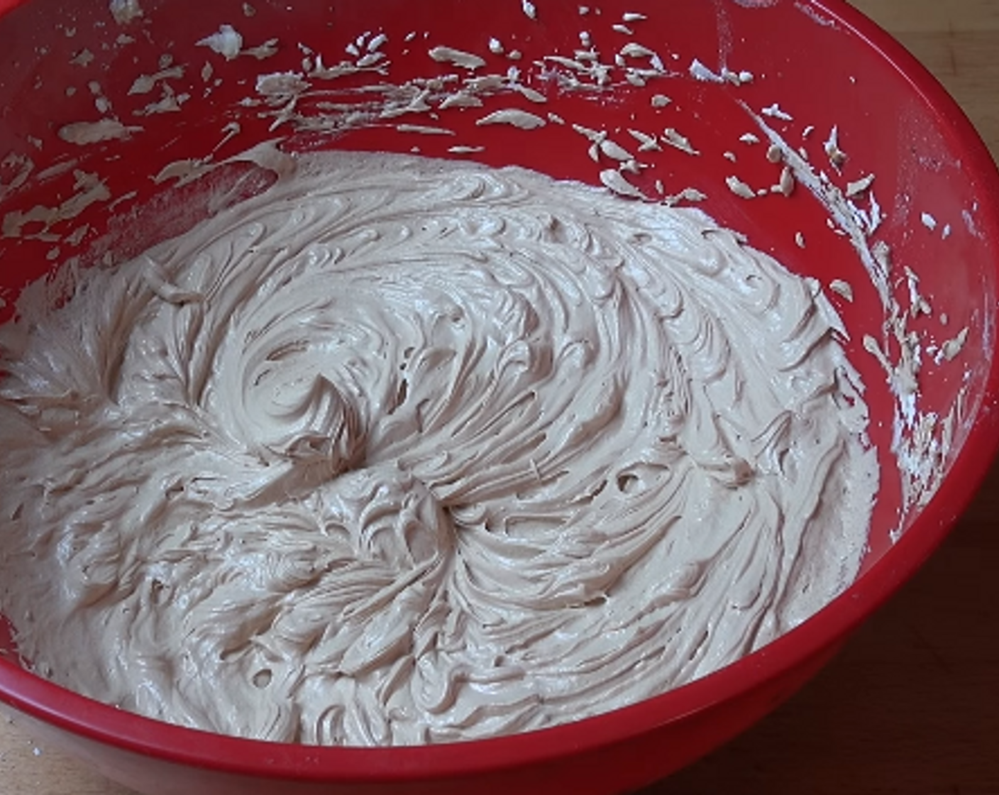 step 5 In a large bowl with Butter (9 oz), sift Powdered Confectioners Sugar (3 cups). Next, using a hand mixer, cream butter with sugar for 5 minutes. Beat in cold coffee mixture.