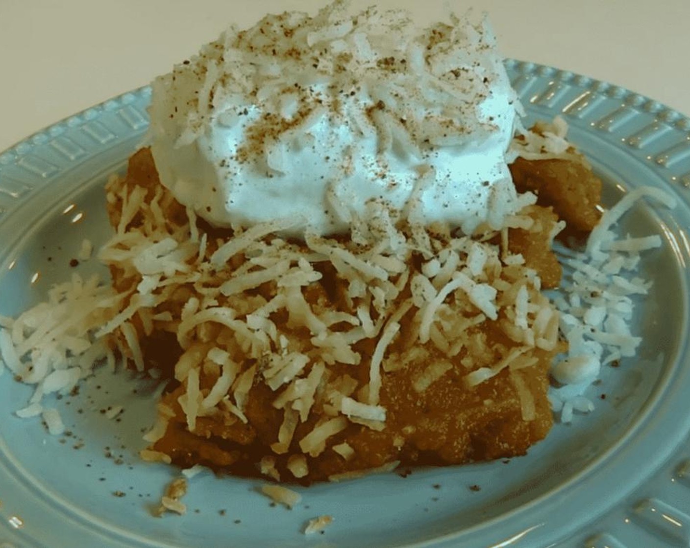 Pumpkin Chiffon Pudding