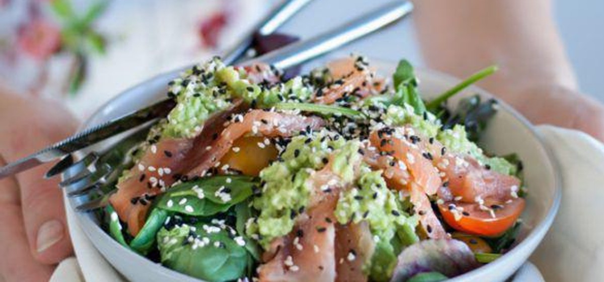 Avocado and Salmon Salad Recipe | SideChef