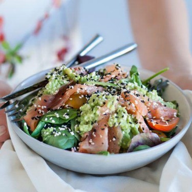 Avocado and Salmon Salad Recipe | SideChef