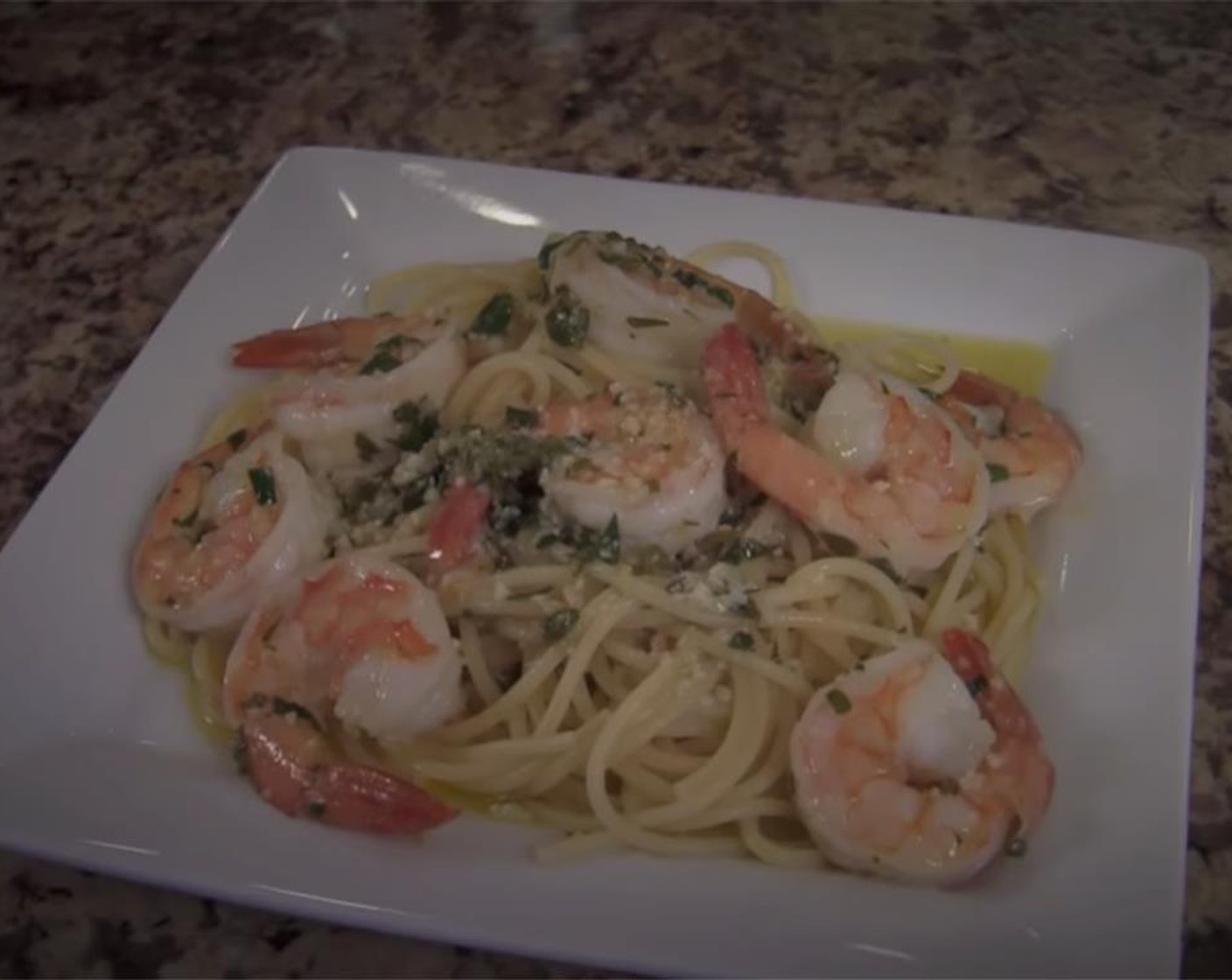 step 6 Serve sauce and shrimp over pasta. Enjoy!
