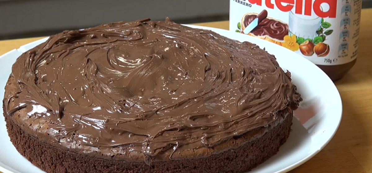 Three Ingredient Nutella Fudge Cake Recipe SideChef