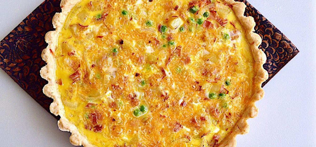 Loaded Ham Quiche Recipe | SideChef