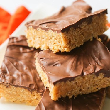 Chocolate Peanut Butter Rice Krispie Treats Recipe | SideChef