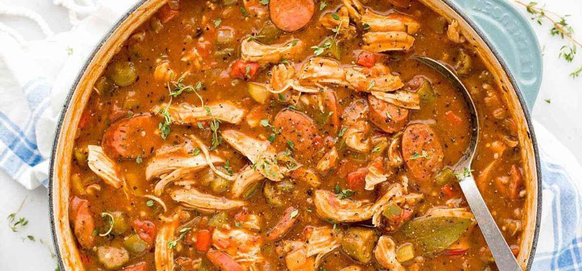 Chicken Andouille Sausage Gumbo Recipe | SideChef