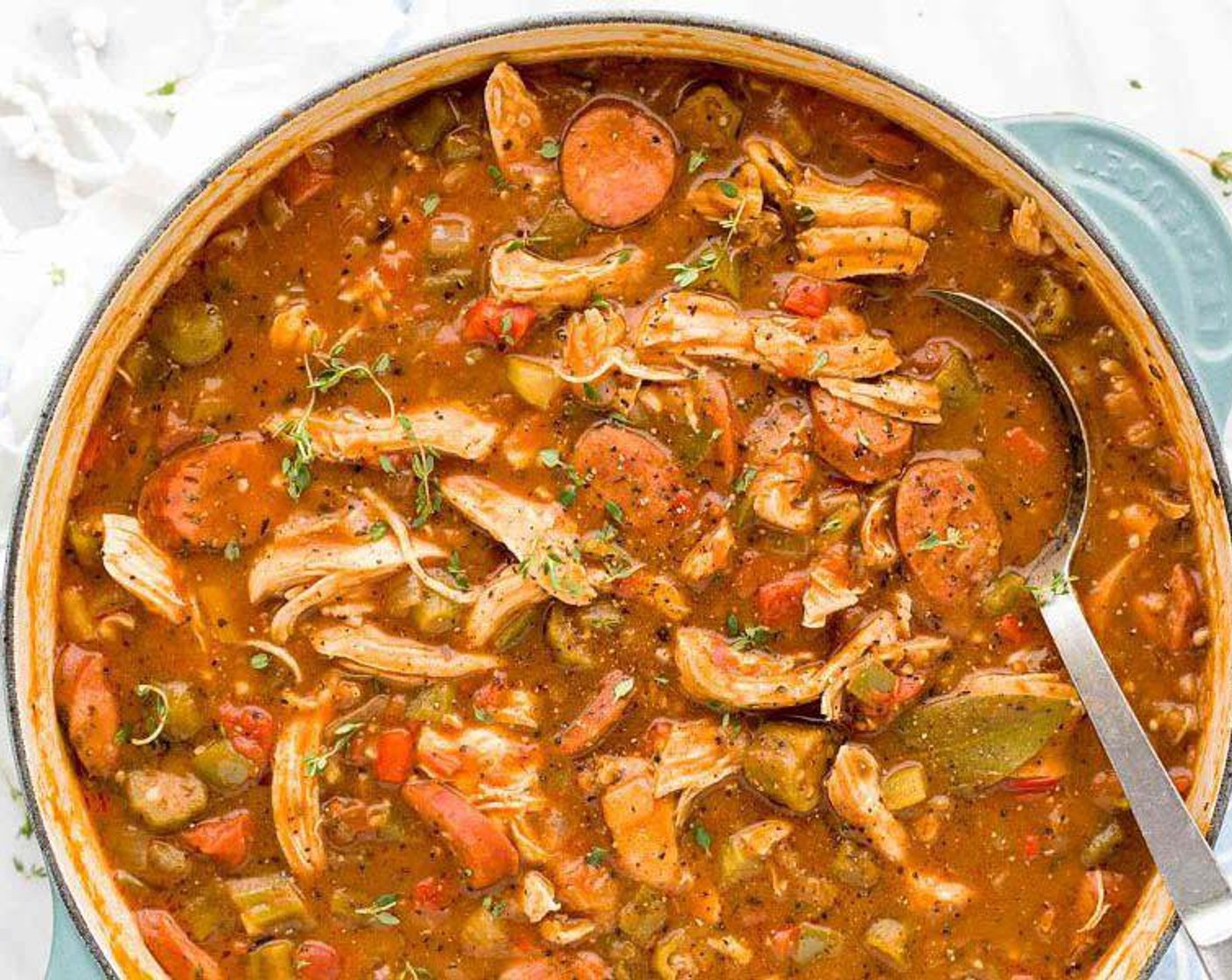 Chicken Andouille Sausage Gumbo