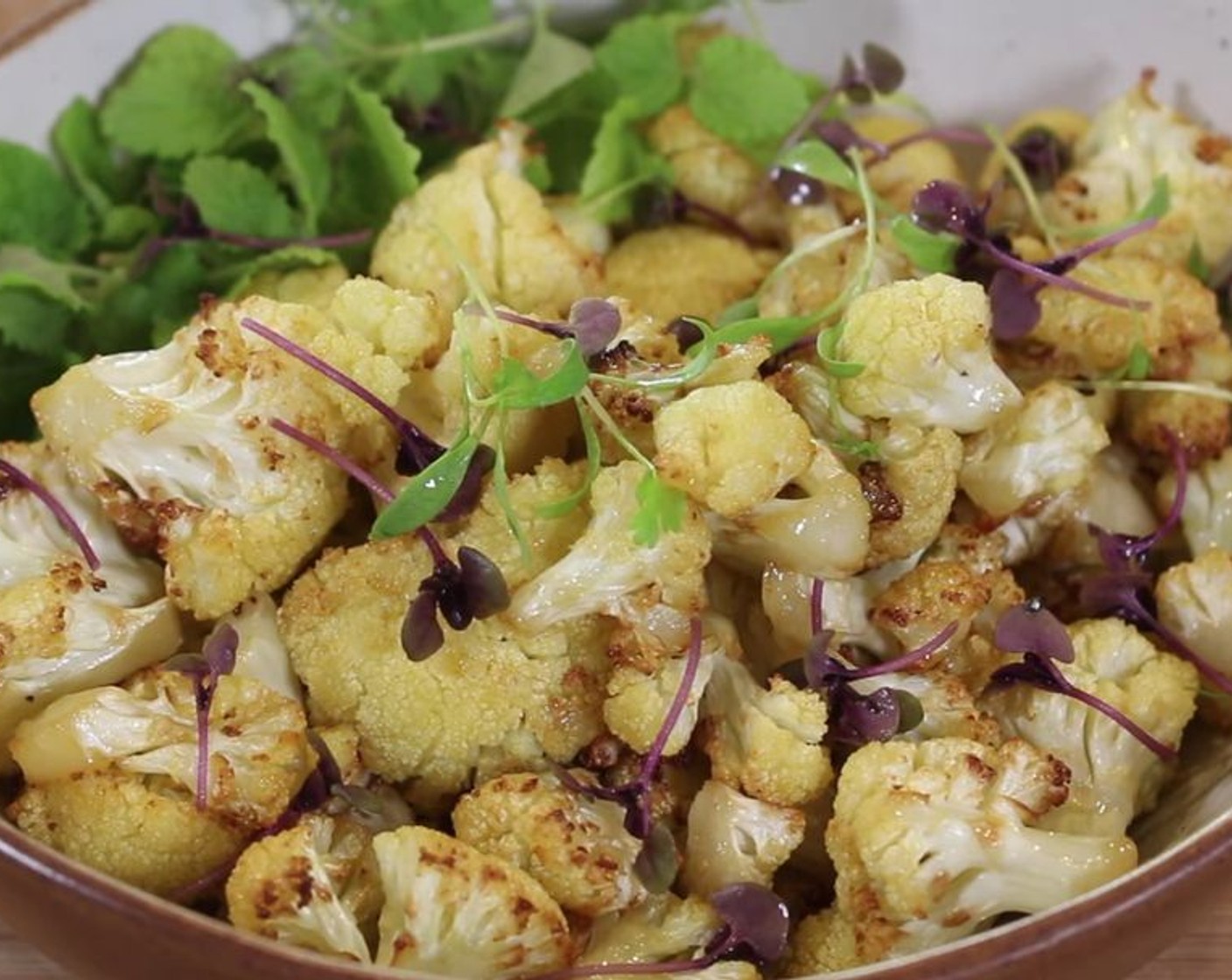 Air Fryer Buffalo Cauliflower Nuggets