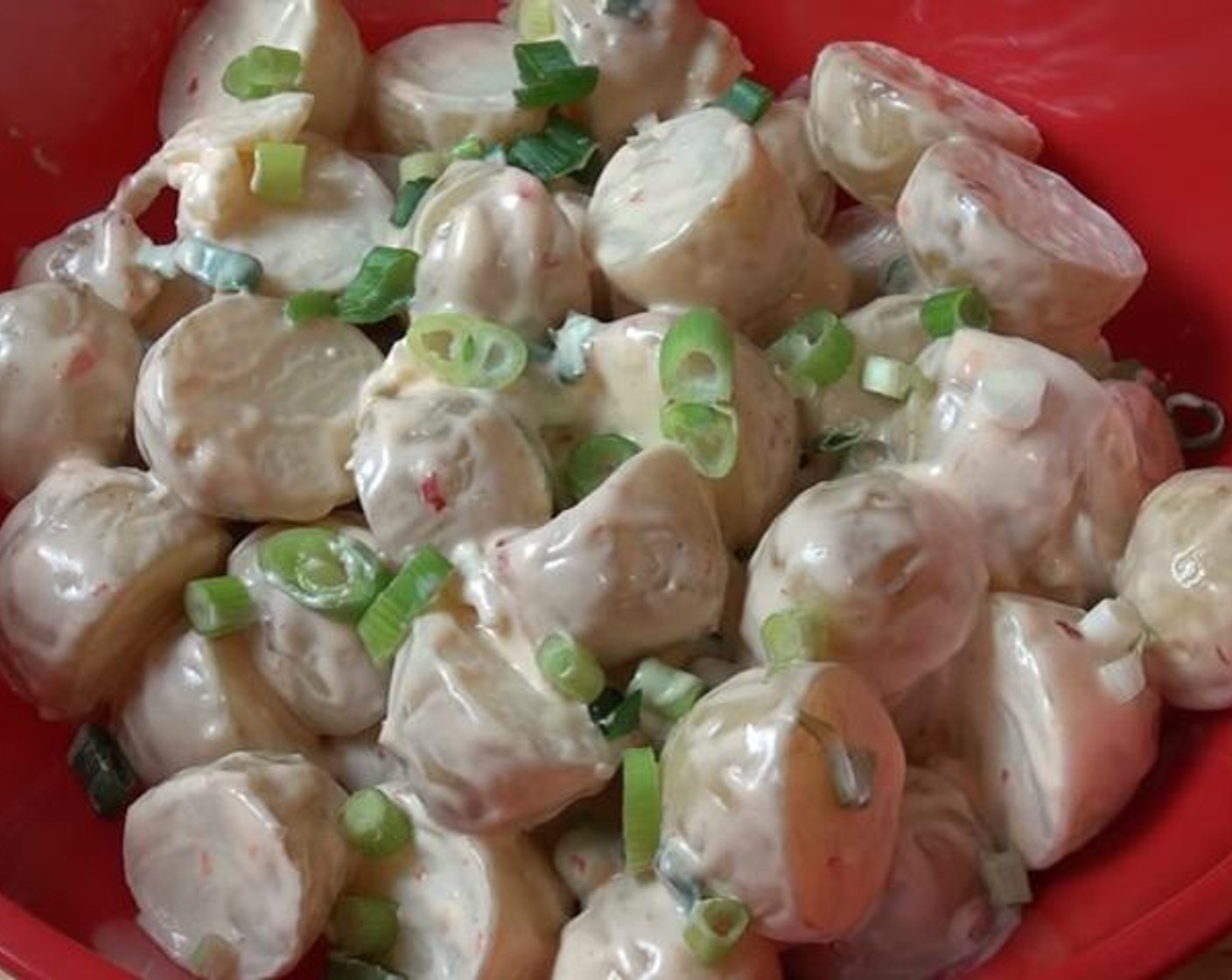 step 4 Transfer to another serving bowl. Garnish with some spring onions, serve and enjoy!