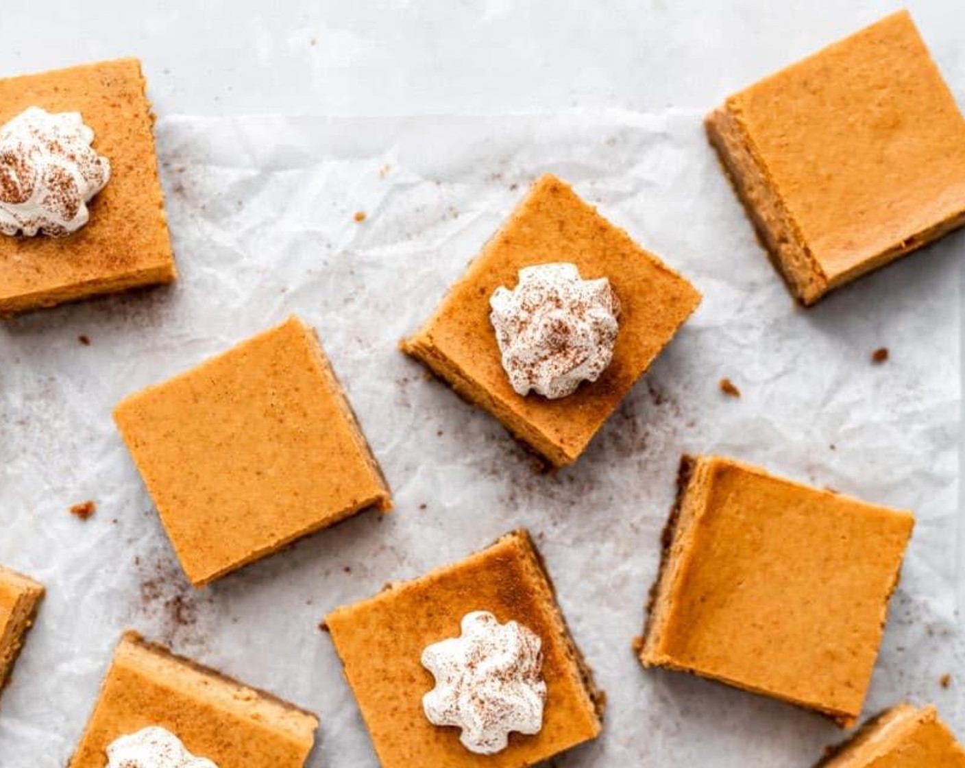 Pumpkin Cheesecake Bars