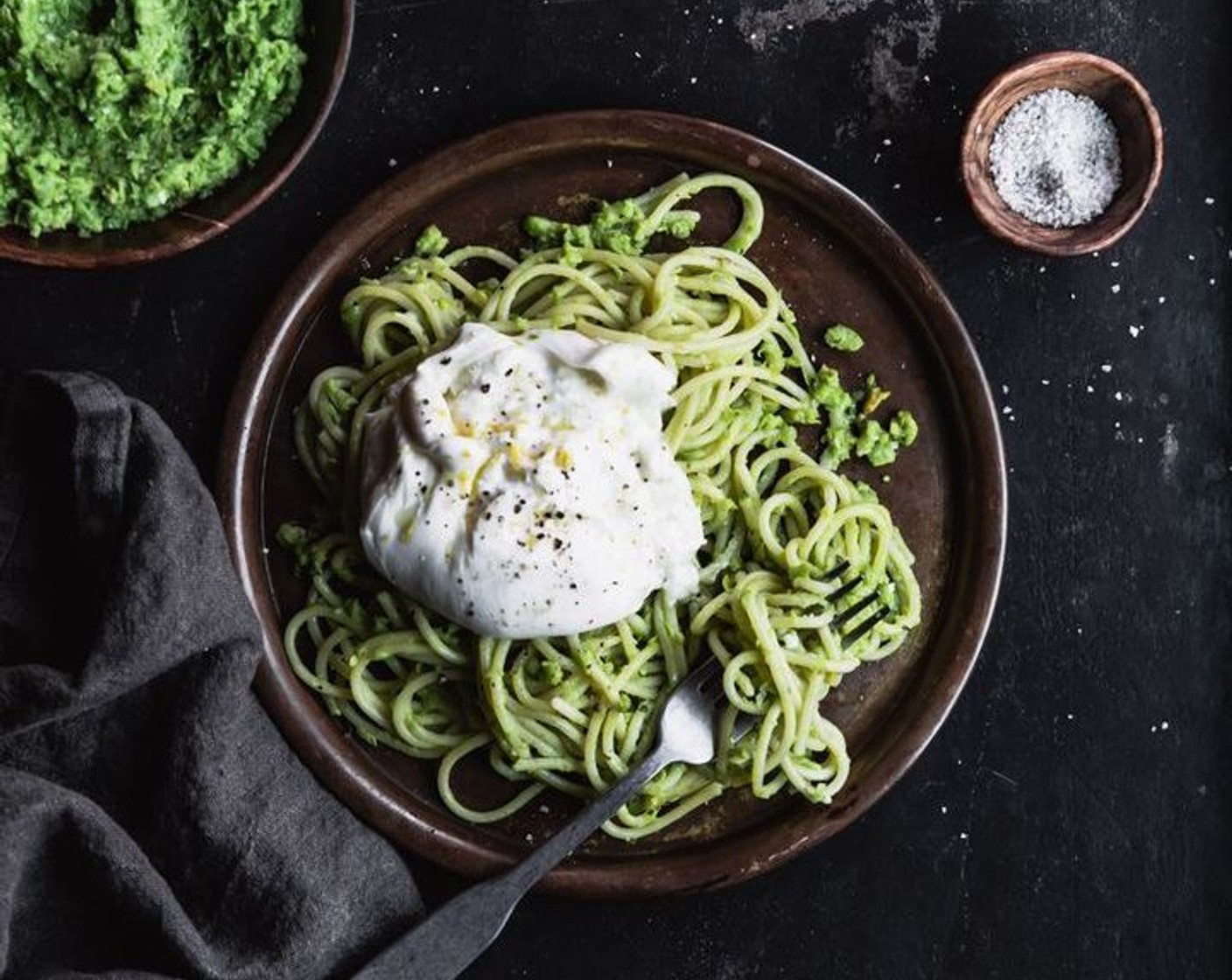 Pea & Pistachio Pesto Pasta