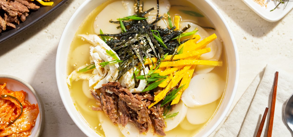 Korean Rice Cake Soup (Tteokguk) Recipe SideChef