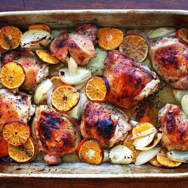 Jerusalem Roast Chicken with Clementines Recipe | SideChef