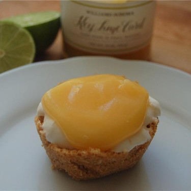 Creme Fraiche Cheesecake with Key Lime Curd Recipe | SideChef