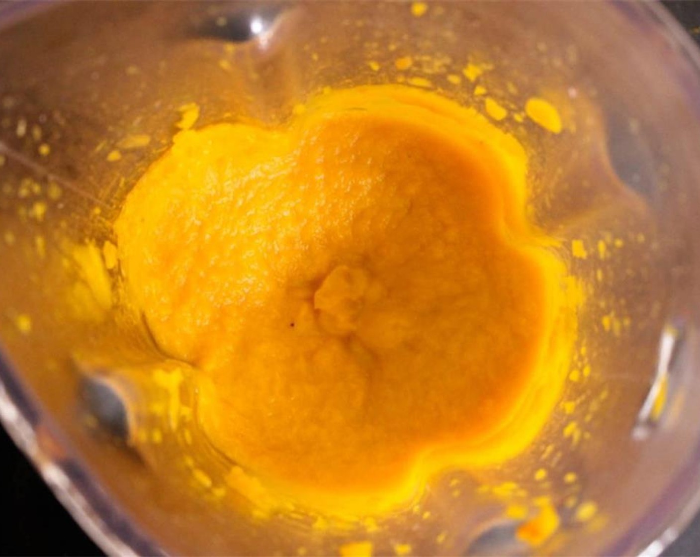 step 3 Using a slotted spoon, transfer the butternut squash to a blender and puree until smooth. Reserve ¼ cup of cooking liquid.