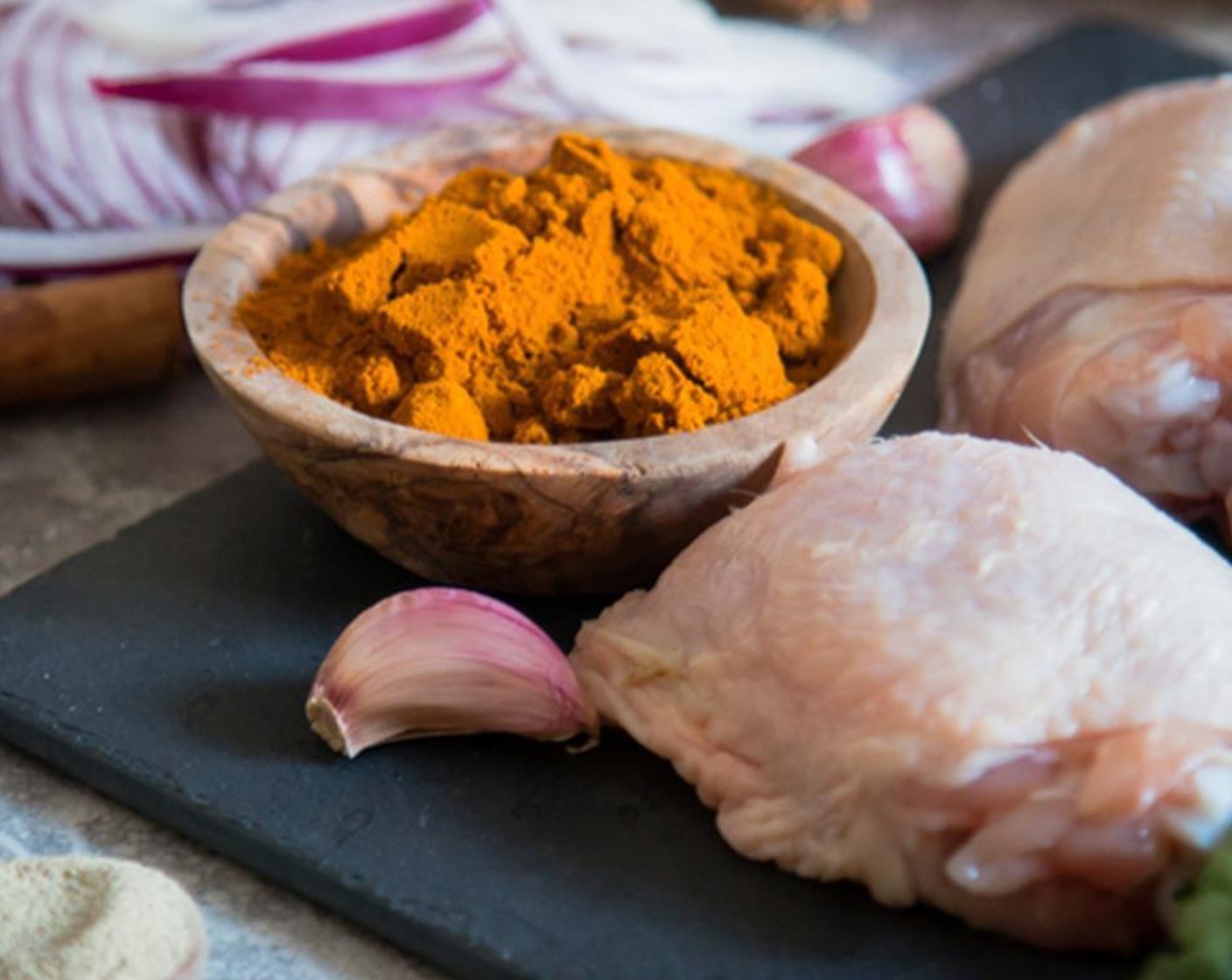 step 4 Add Water (1 2/3 cups) or chicken stock and increase the heat to high.