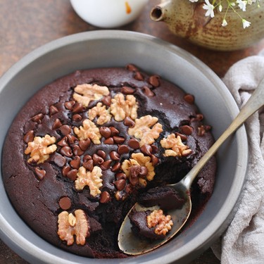Wholegrain Brownie Fudge Pudding Cake Recipe | SideChef