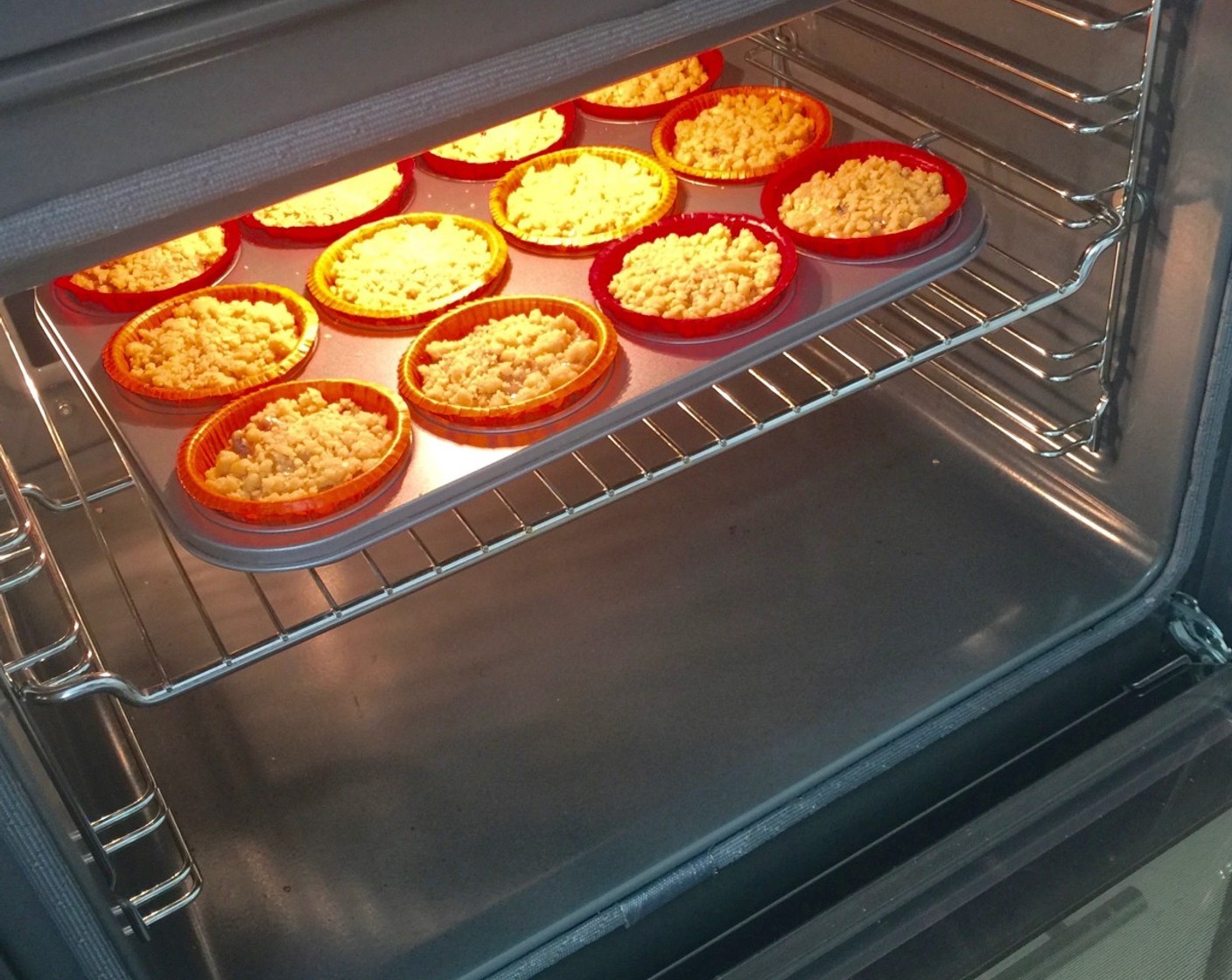 step 25 Place the muffin pan to cool on wire rack for not more than 2 minutes.