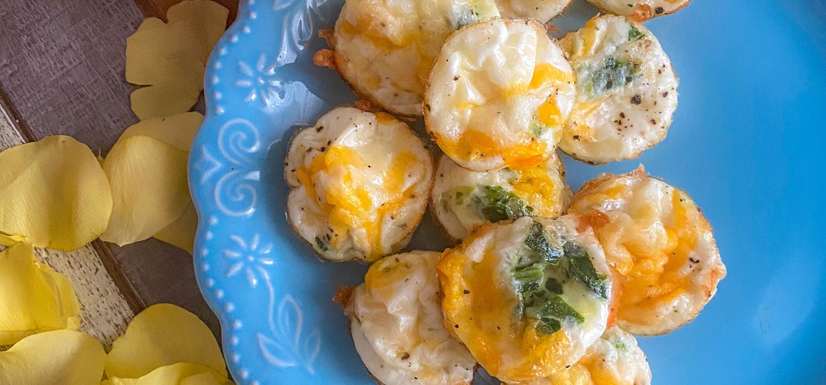 Egg White Bites with Spinach Recipe | SideChef