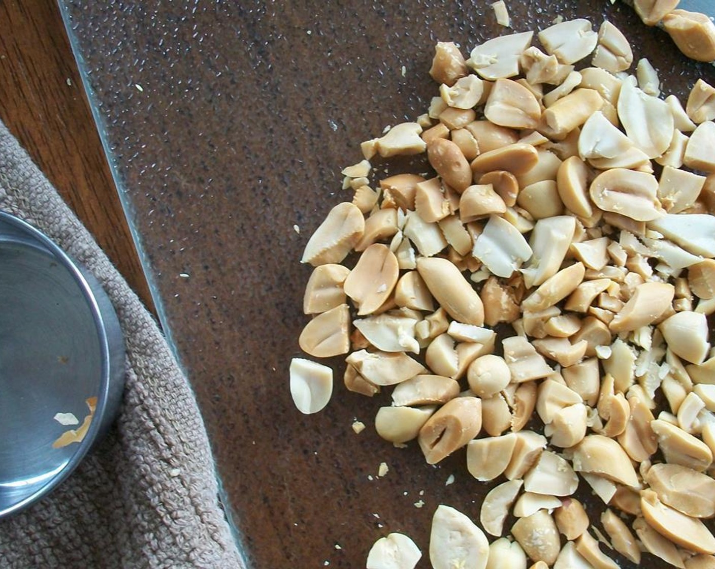 step 1 Chop the Peanuts (1/4 cup).