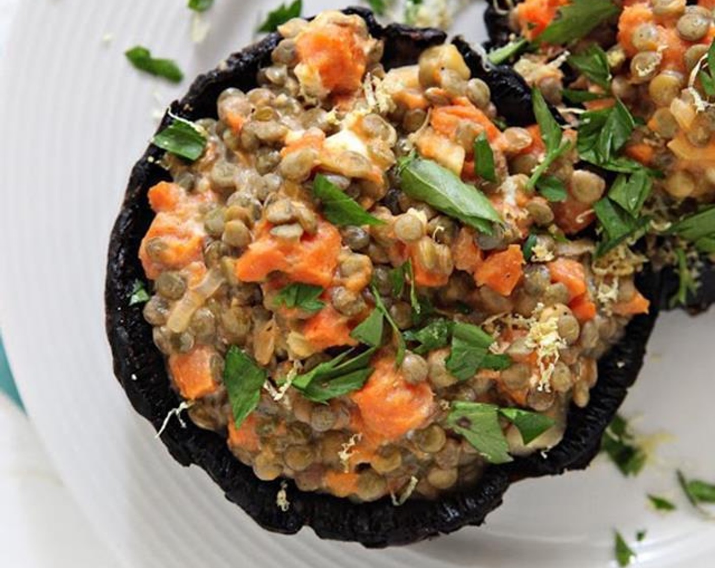 Stuffed Roasted Portabella Mushrooms